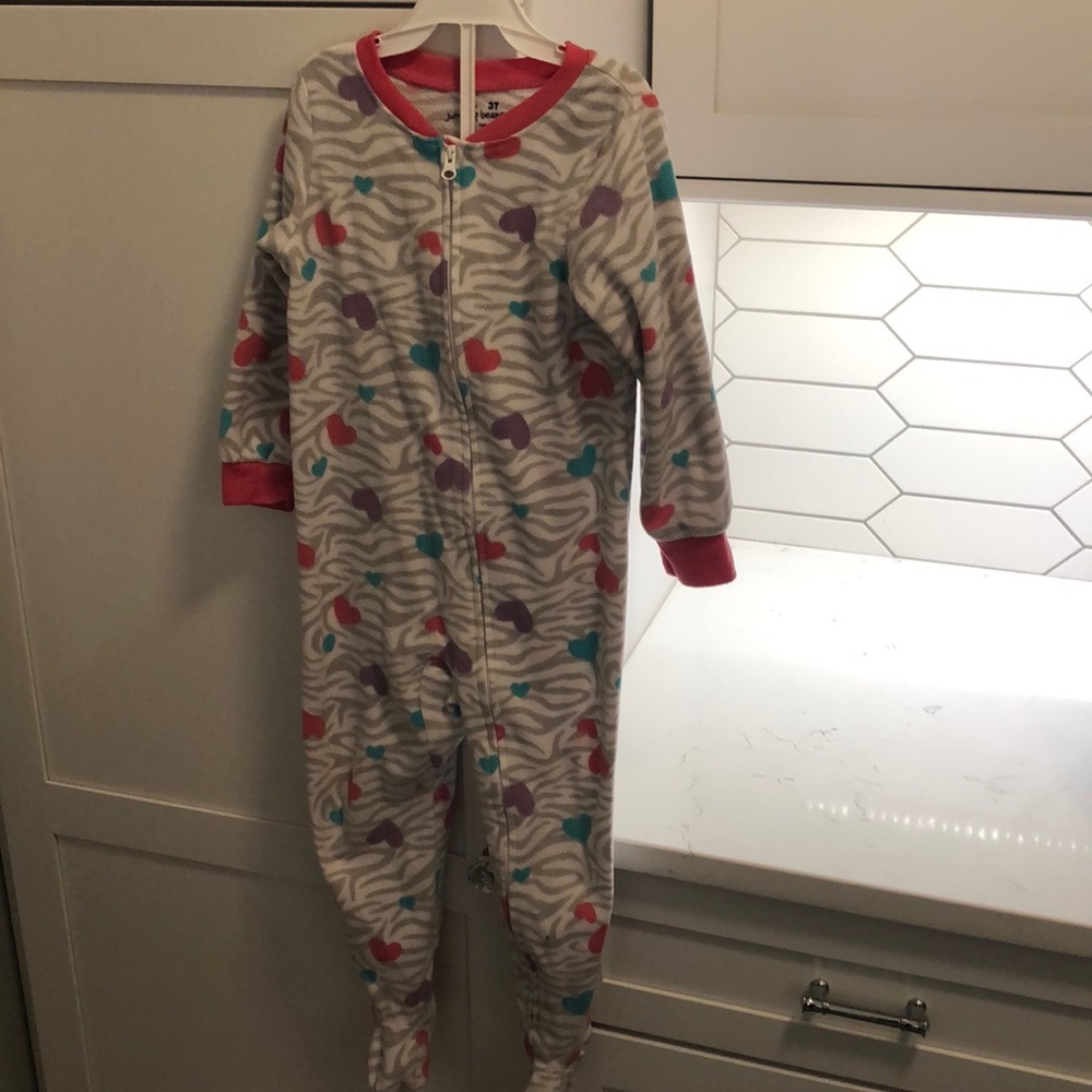 Jumping beans footed pajamas